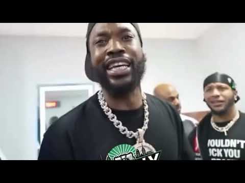 Meek Mill is back.  Freestyle with Gillie