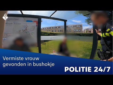 Slapende vrouw in bushokje blijkt vermist | POLITIE 24/7