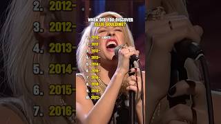 When Did You Discover Ellie Goulding? #elliegoulding #hits #Lights #2010smusic