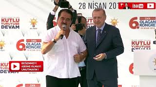 Erdoğandan Süpriz ! İbrahim Tatlıses İzmir Mitinginde Türkü Söyledi