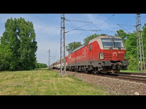 ZSSK Vectron 383 101 v 160 km'h