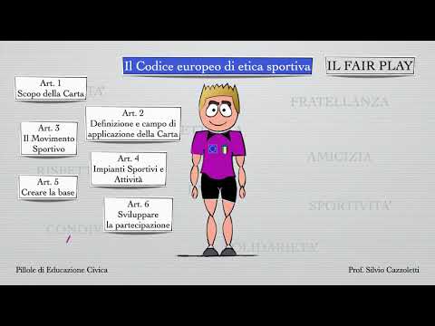 3  Il Codice europeo di etica sportiva   Fair Play