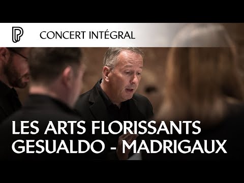 Les Arts Florissants - Gesualdo en direct de la Cité de la musique
