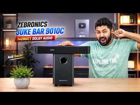 Thumbnail for Zebronics Juke Bar 9010C 140W Dolby Audio Soundbar | Cinematic Sound & Powerful Bass Beast