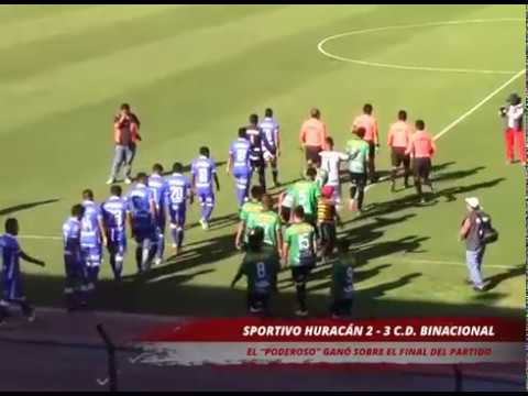 Sportivo Huracán 2-3 C.D Binacional Copa Perú