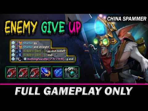 Riki Silences? china spammer make ENEMY GIVE UP !!! - Full Gameplay Meepo #363