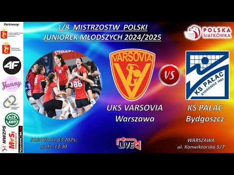 1/8 Mistrzostw  Polski Juniorek Młodszych (28.02-02.03.2025) Warszawa