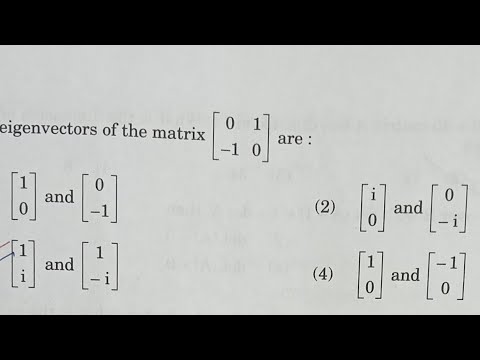 KSET/NET|Eigenvalues & Eigenvectors#kset#net#ugcnet#csirnet#linearalgebra#mathematicalscienc