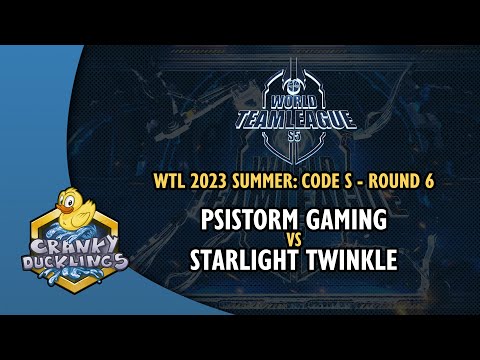 PSISTORM Gaming vs Starlight Twinkle - World Team League 2023 Summer Code S | StarCraft 2 Tournament