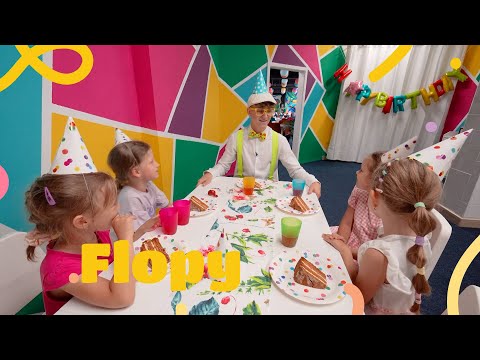 Flopy s kamarátkami skáču v guličkách | pre deti | Flopy