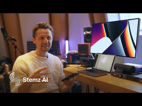 Inside Martin Solveig's Parisian Studio: Live Mixing with Stemz AI