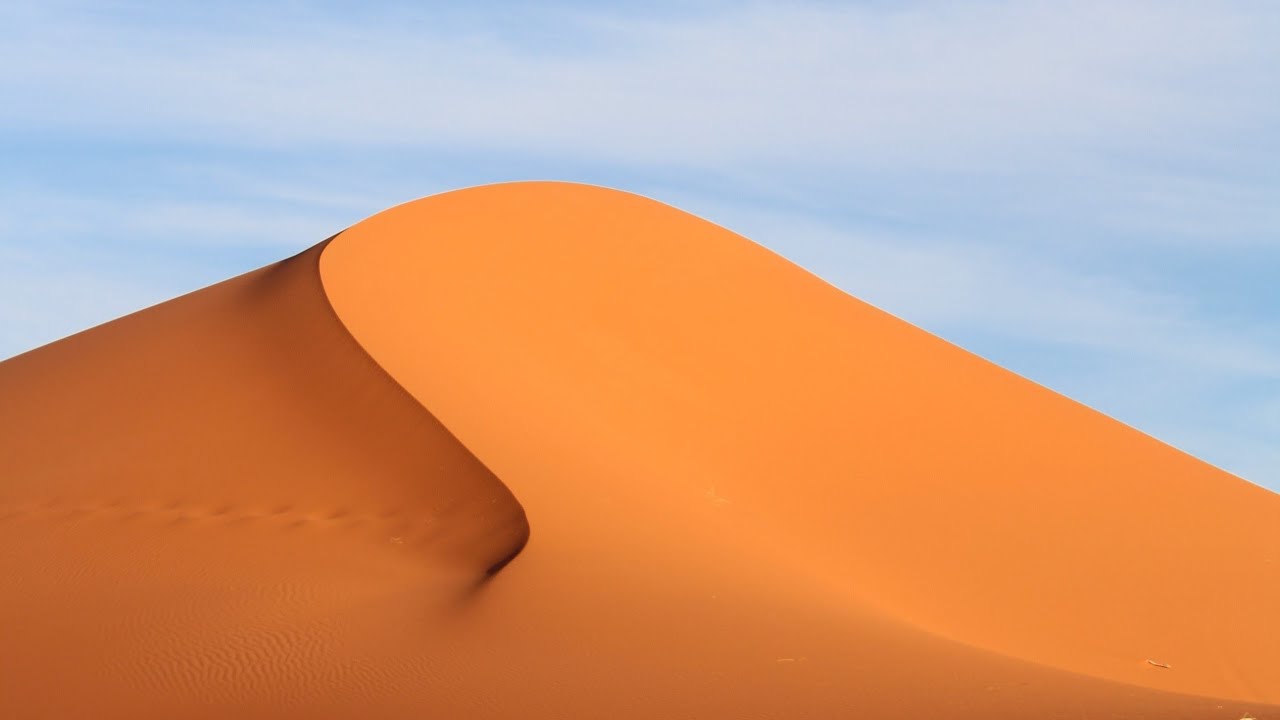 What is an example of the Sahara desert?
