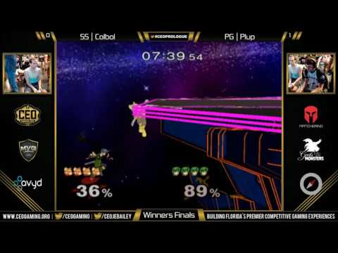 CEO Prologue Melee Winners Finals: Colbol (Fox) vs. Plup (Sheik/Marth)