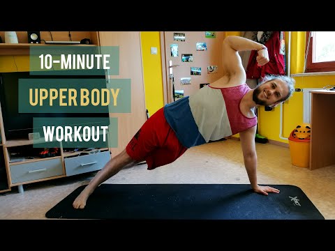 [MIGAJ] 10-minute UPPER BODY WORKOUT (No Equipment)