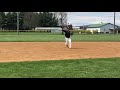 Grant Thomas April 2020 Fielding/Hitting