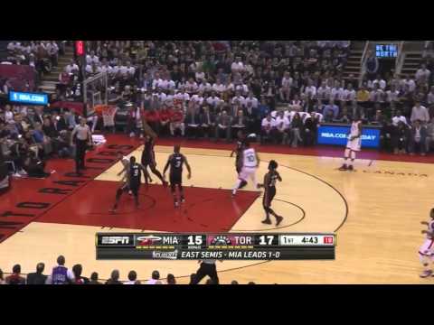 The Toronto Raptors with a 10-0 Run