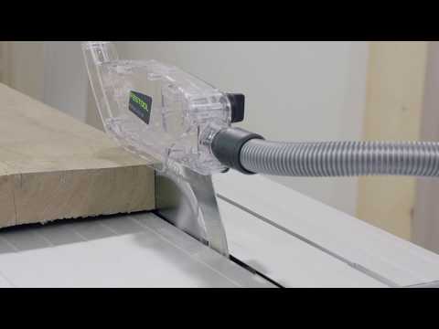 Išilginio pjovimo staklės Festool CS 70 EBG PRECISIO video