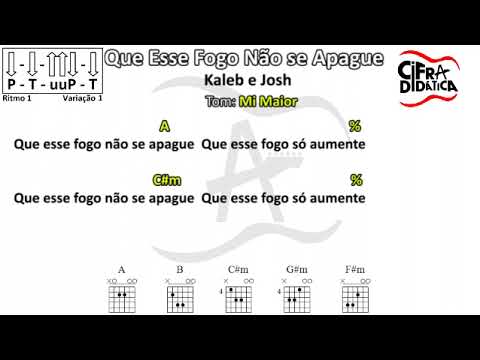 Que Esse Fogo Não Se Apague - Kaleb & Josh