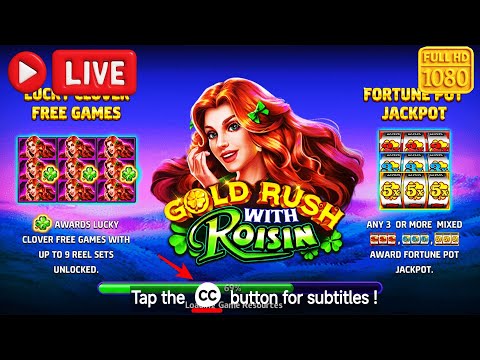 [Live] Gold Rush with Roisin on Cash Frenzy™ Slots – Cash Frenzy Best Slot & Free Coins Big Win! - YouTube