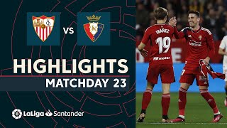 Videoresumen del Sevilla - Osasuna Videoresumen del Sevilla - Osasuna