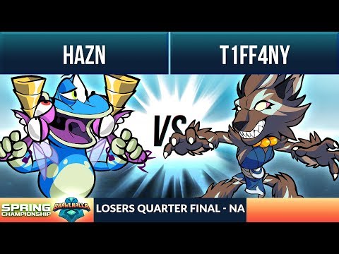HazN vs T1FF4NY - Losers Quarter Final - Spring Championship NA 1v1