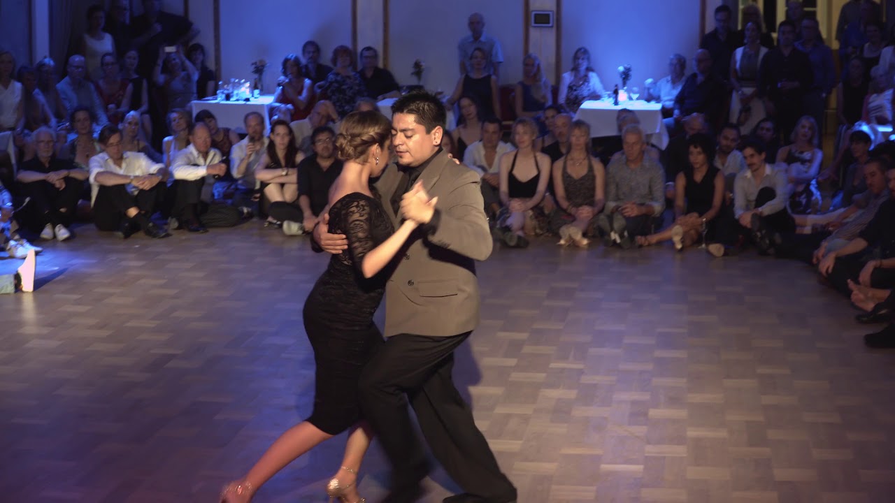 Carlitos & Noelia at  Branca Tango Club, Malmo, Sweden  - 5