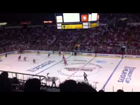 Chicago at detroit game 3 2013 playoff   How loud is the Jo