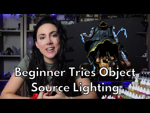 Beginner Tries Object Source Lighting - The Watcher KDM - Backvlog 16