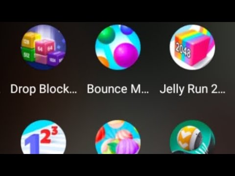 Jelly Run 2048, Number Master, Bounce Merge Gameplay | @zdoh-BINCH2026