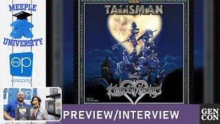 Talisman Kingdom Hearts Board Game – GenCon 2109 Interview and Game Overview