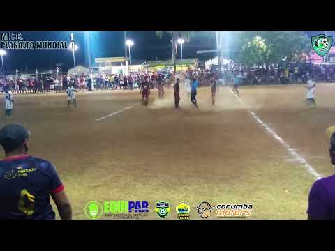 MJ F C 1 x 1 PlanaltoMundial - Melhores Momentos  da Final Liga Terrão UEFAMS Sede Corumbá
