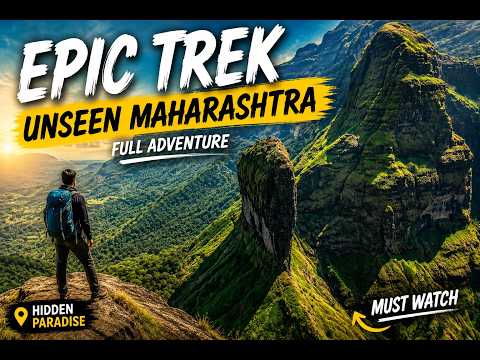 Bhairavgad Trek Cinematic Vlog | Hidden Sahyadri Paradise 🔥