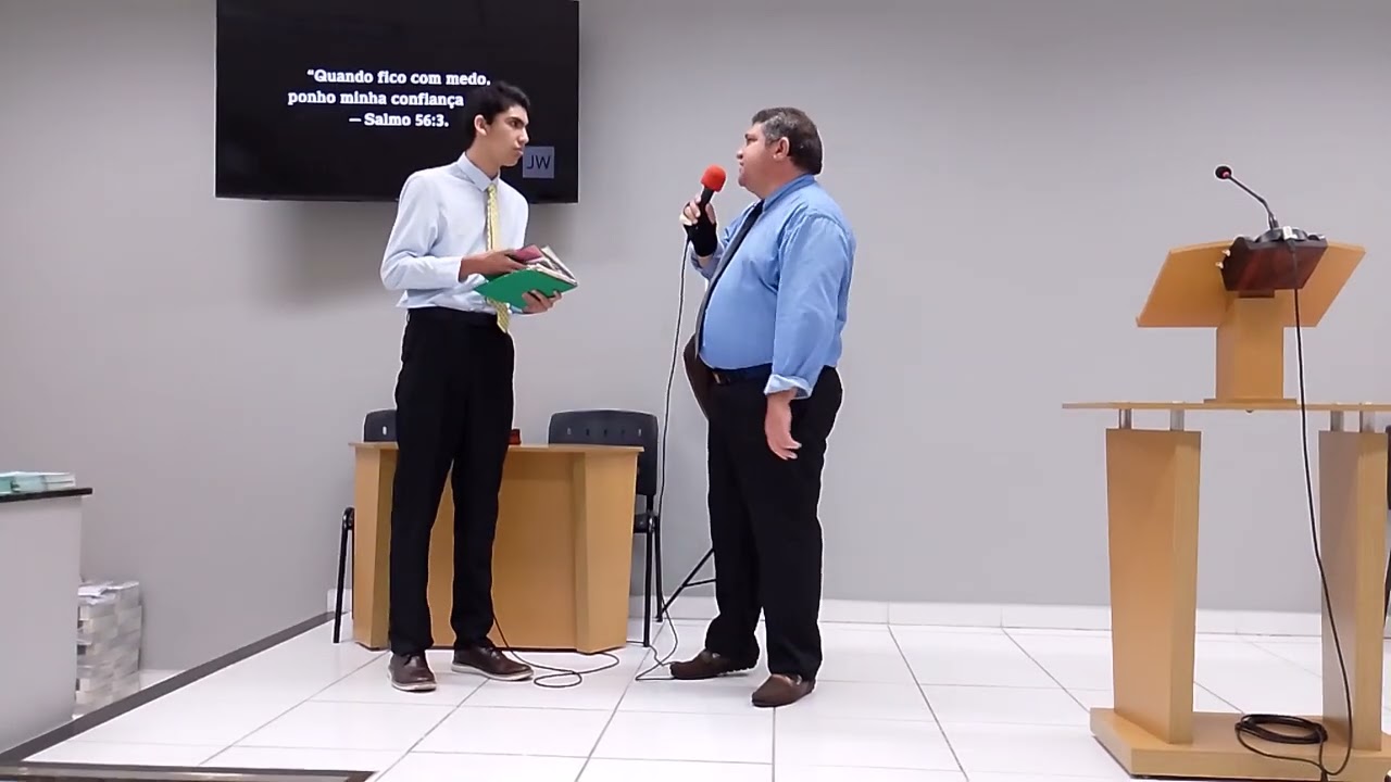 Reunião JW.semana de 30/09 cena 5