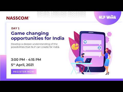 The NLP Week at NASSCOM - Day 1