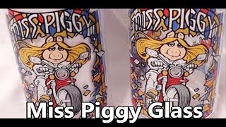 Miss Piggy Great Muppet Caper McDonald's Glass Review - The No Swear Gamer Ep 16