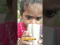 Baby Drinking Milk In Glass