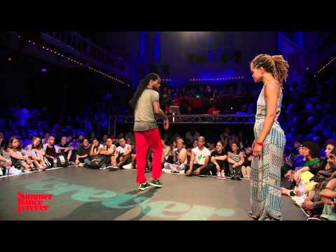 Marie Kaae vs Didier Firmin JUDGE BATTLE House Dance Forever - Summer Dance Forever 2015