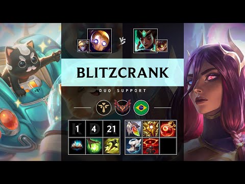 Blitzcrank Support vs Karma - BR Grandmaster Patch 25.18
