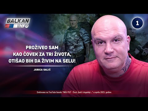 INTERVJU: Jurica Galić - Proživeo sam kao čovek za tri života, probao bih život na selu! (3.4.2023)