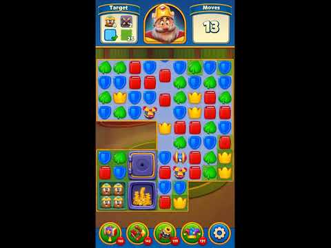 Royal Match Level 3158 - NO BOOSTERS GAMEPLAY 👑 | SKILLGAMING ✔️