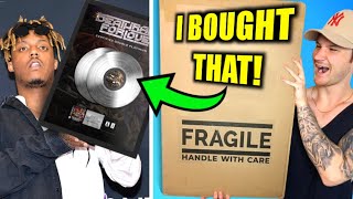 I Bought Juice WRLD's ACTUAL MUSIC PLAQUE!!.. it cost me a CAR..