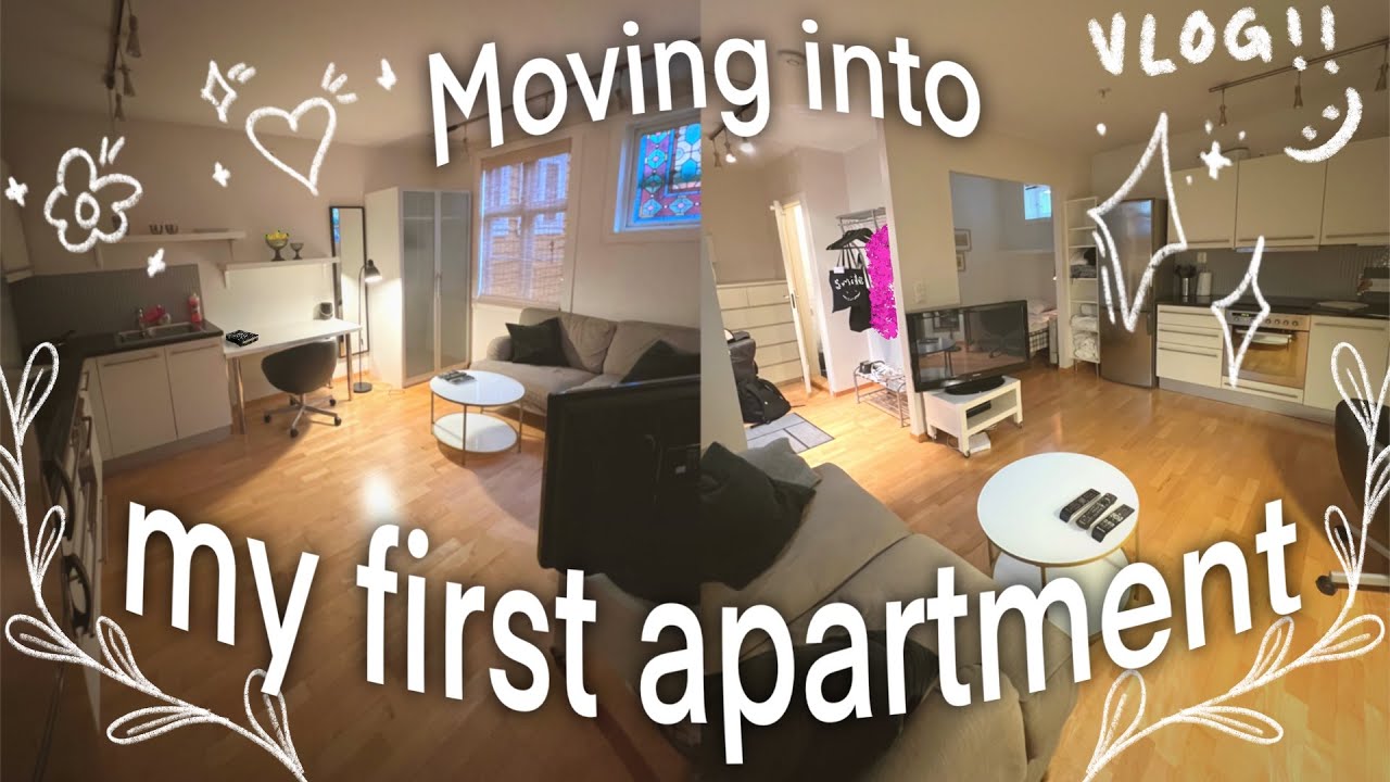 MOVING INTO MY FIRST APARTMENT 18!! ✨ vlog, packing, move in day