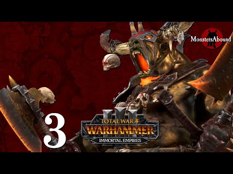 Total War: Warhammer 3 Immortal Empires - Slaughterhorn Tribe, Taurox the Brass Bull #3