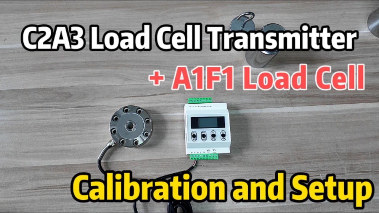 ST Indicator +A1F1 Load Cell Calibration and Setup Tutorial