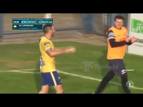 8vo de Final VUELTA - Bella Vista (Pdu) 1:0 Boquita (SG) - Ricardo Laforcada (BVP)