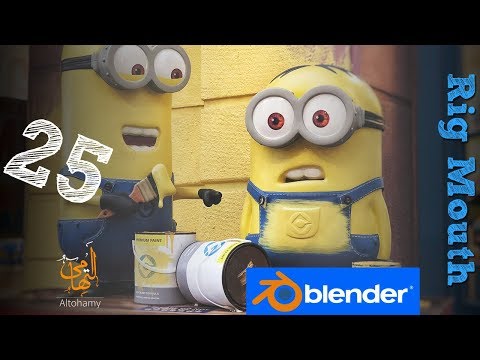 Blender Daily Tips and Tricks#25 | How to rig mouth using drivers (EN.)