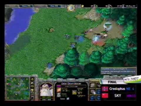 2007 Grand Final Fourth day: War Craft match: SkY vs 4K-Creoloph_01