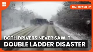 Double Ladder Incident and Off Road Rodeo Fails | Car Crash TV