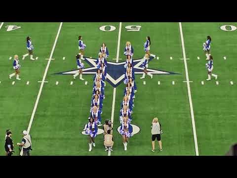 2024 Dallas Cowboys Cheerleaders 1st performance field view only 8/24/24 vs Los Angeles Chargers 8k!