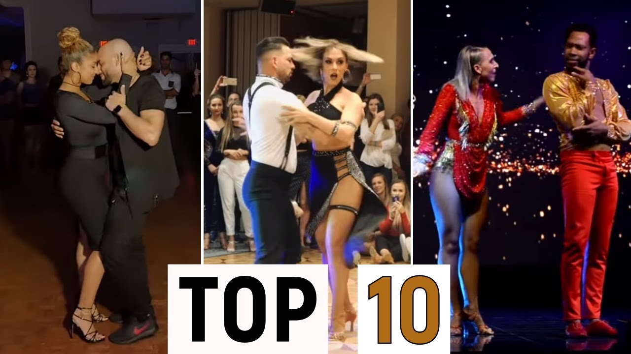 Top 10 🏆 Los MEJORES bailes de BACHATA sensual en pareja